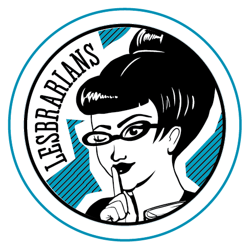 lesbrarians_circles_blue blue shushy McBunhead